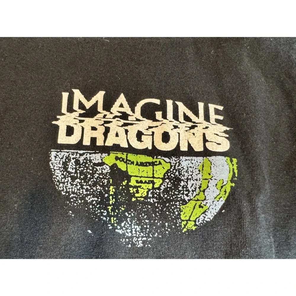 Imagine Dragons Mercury World Tour Concert T-Shirt Youth LG‎ Official Band Merch - Picture 7 of 9